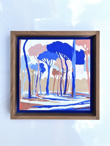 Danse bleu Klein di Cecile Llambi, Pittura in vendita su Singulart