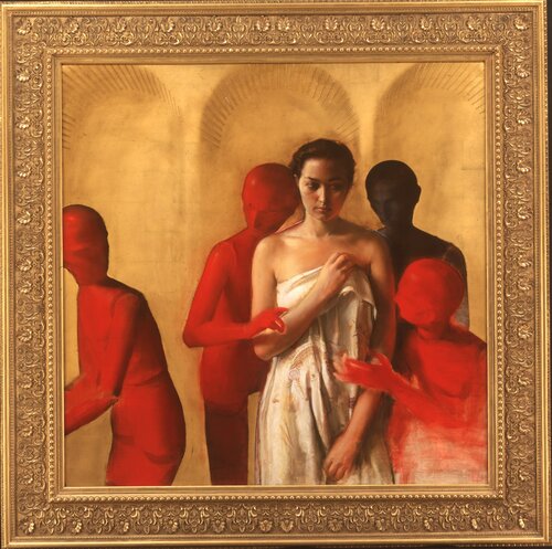 Queen of Hearts van Ronald Sherr, Schilderij te koop op Singulart