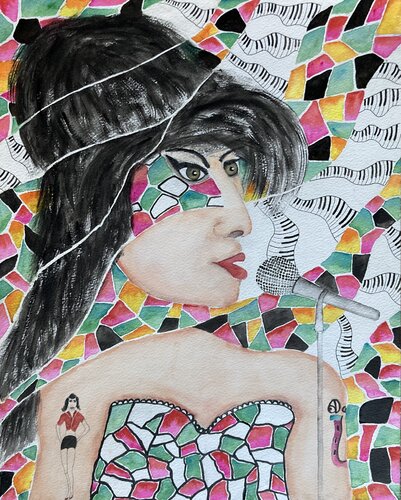 🎶Back to Colour 🌹 di John Goldsworthy, Pittura in vendita su Singulart