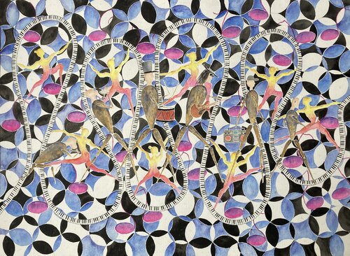 🎼🎶Evolver 🎶🎼 di John Goldsworthy, Pittura in vendita su Singulart