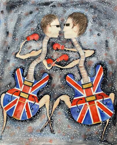 🎼👊As it Was🇬🇧🎼 di John Goldsworthy, Pittura in vendita su Singulart