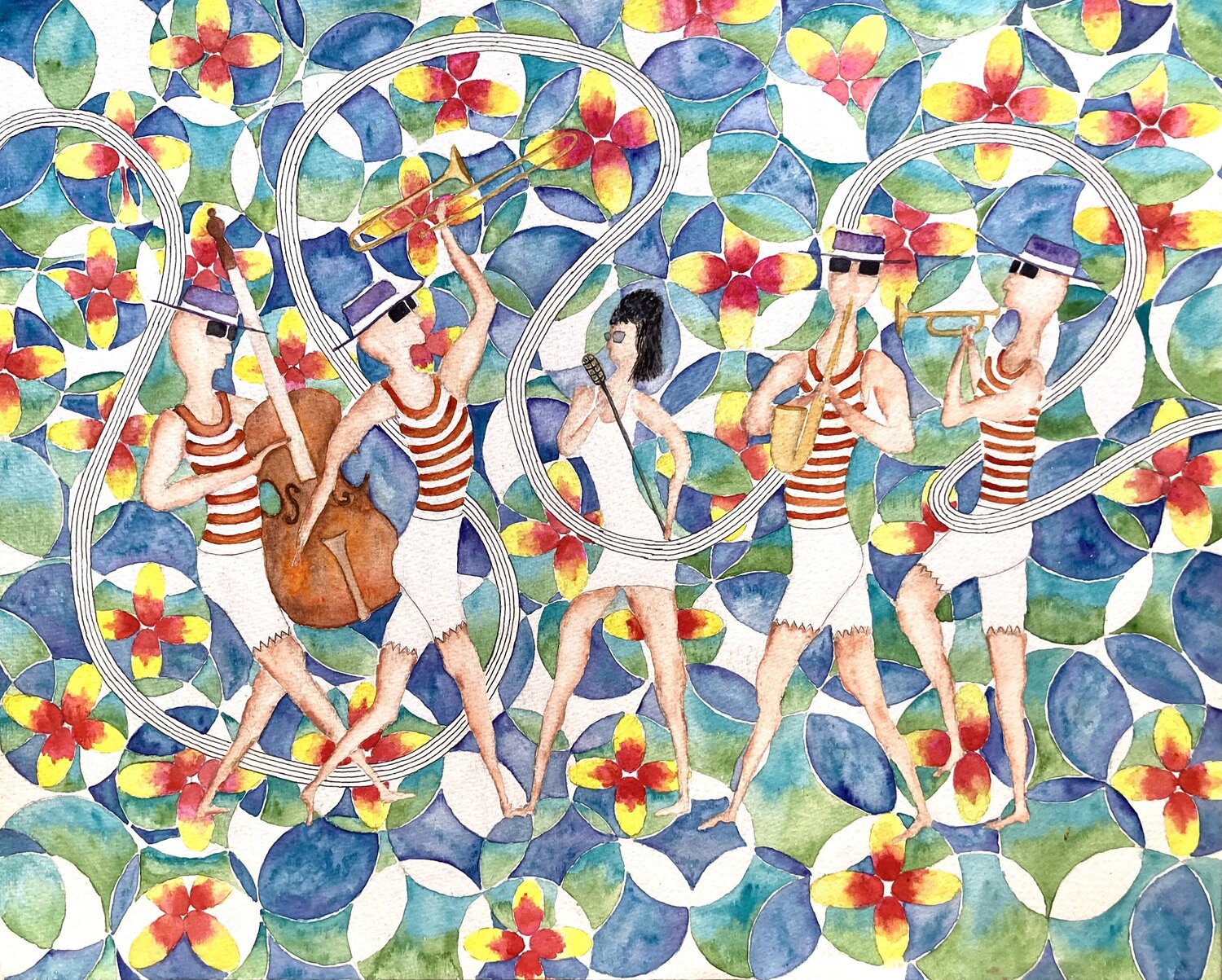 🎷 Jazz in the Park. Summer  🎺 John Goldsworthy