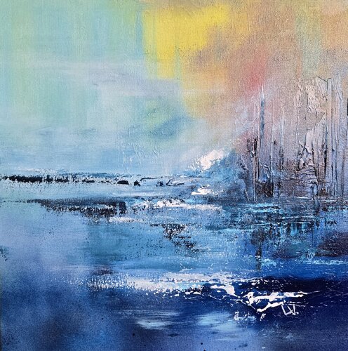 Marine paisible van Laurent Victor, Schilderij te koop op Singulart