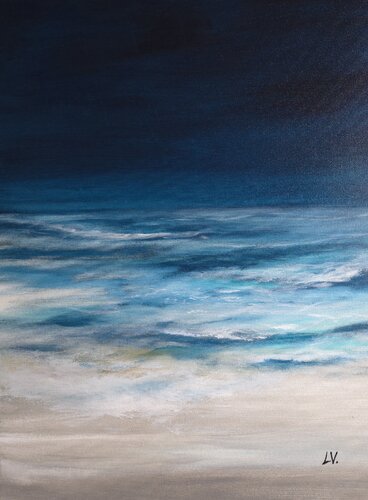 Horizon océan von Laurent Victor, Malerei kaufen auf Singulart