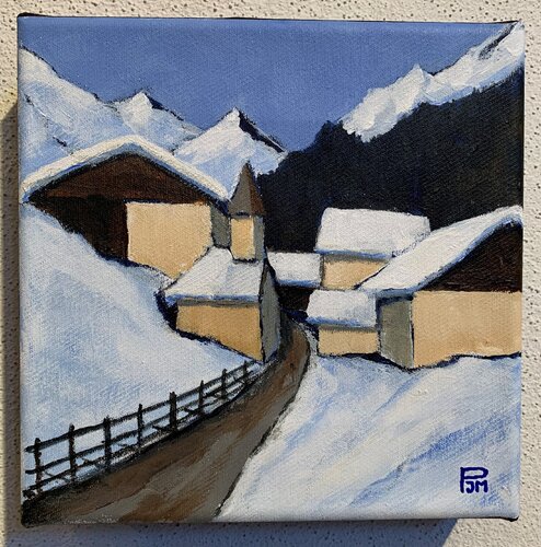 Innernavis Tirol van Johannes Maria Pittl, Schilderij te koop op Singulart