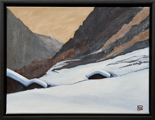 Heustadel in Innervals, Wipptal, Tirol Johannes Maria Pittl