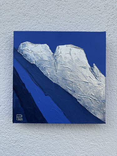 Bettelwurf, Nordkette, Innsbruck von Johannes Maria Pittl, Malerei kaufen auf Singulart