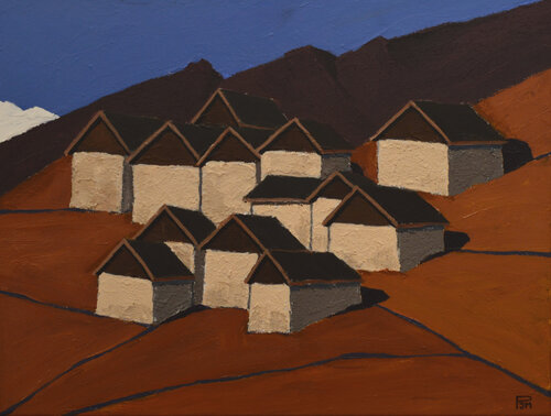 Eschental, Piemont, Italien van Johannes Maria Pittl, Schilderij te koop op Singulart