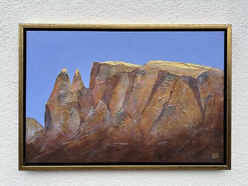 Schlern, Südtirol van Johannes Maria Pittl, Schilderij te koop op Singulart