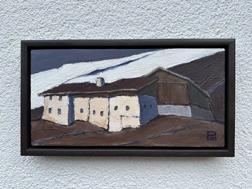 im Pitztal, Tirol van Johannes Maria Pittl, Schilderij te koop op Singulart