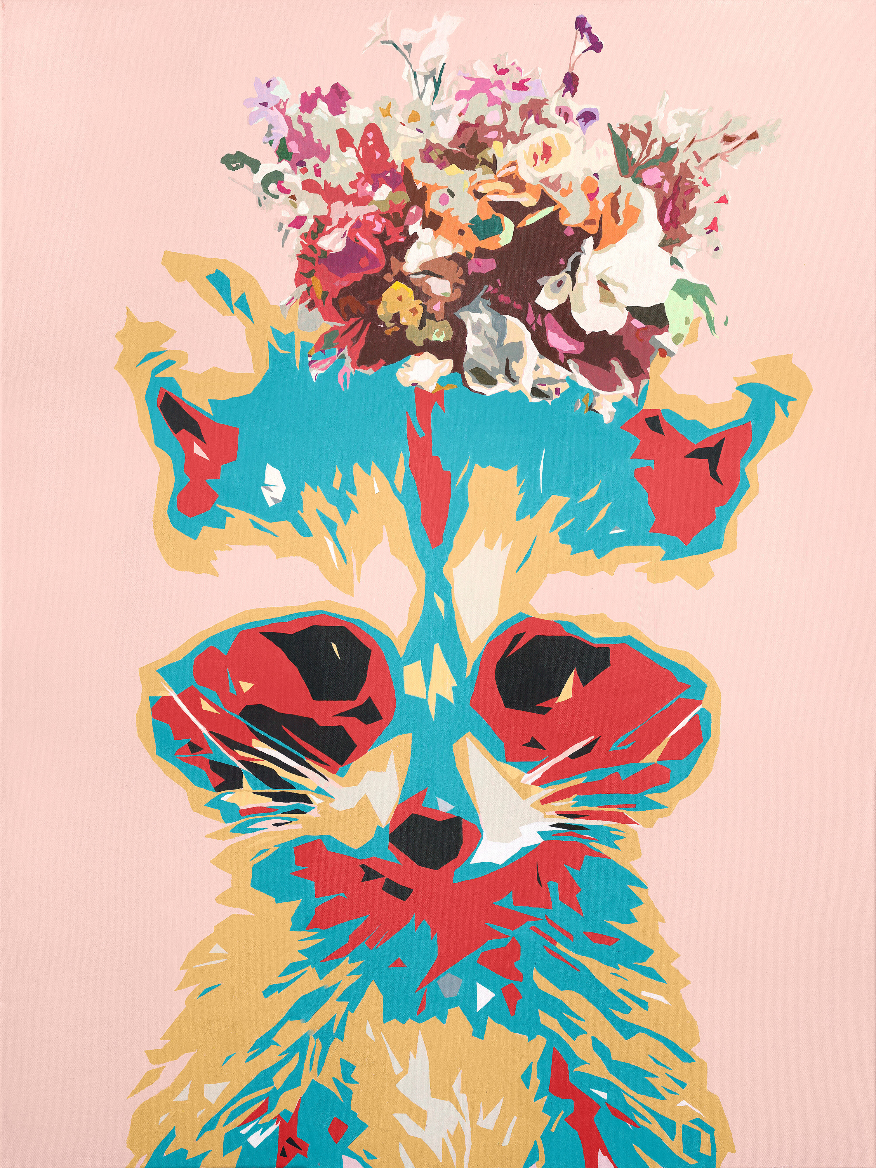Topic Raccoon paintings