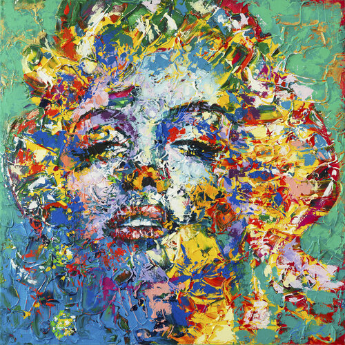 Marilyn Monroe 10 di Tadaomi Kawasaki, Pittura in vendita su Singulart