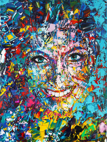 Lady 07 van Tadaomi Kawasaki, Schilderij te koop op Singulart