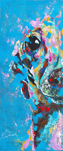 IGGY on the wall di Tadaomi Kawasaki, Pittura in vendita su Singulart