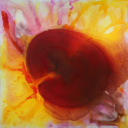 Gerbera  Yellow  - Ultimate Beauty - de Tadaomi Kawasaki, Pintura a la venta en Singulart