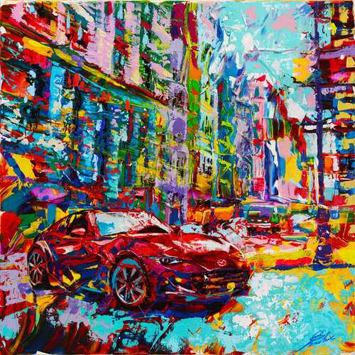 RoadSter van Tadaomi Kawasaki, Schilderij te koop op Singulart