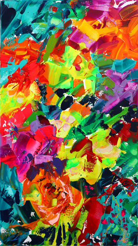 Celebration van Tadaomi Kawasaki, Schilderij te koop op Singulart