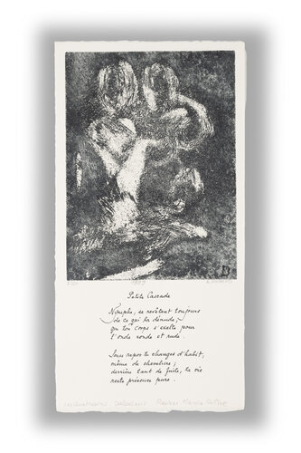 Petite Cascade - Rilke von Bernadette Duchoud, Druck kaufen auf Singulart