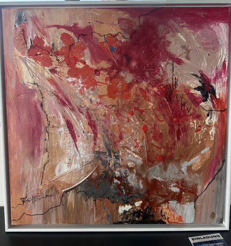 Sailing in Red par Irina Staud, Peinture en vente sur Singulart