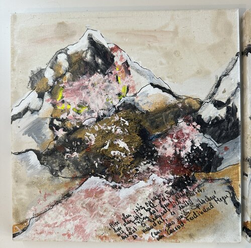 'Das weiße Spitzchen' par Irina Staud, Peinture en vente sur Singulart