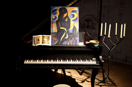 Flamme der stillen Gedanken von Irina Staud, Malerei kaufen auf Singulart