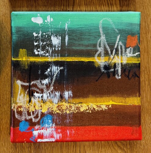 Schichten des Erwachens par Irina Staud, Peinture en vente sur Singulart