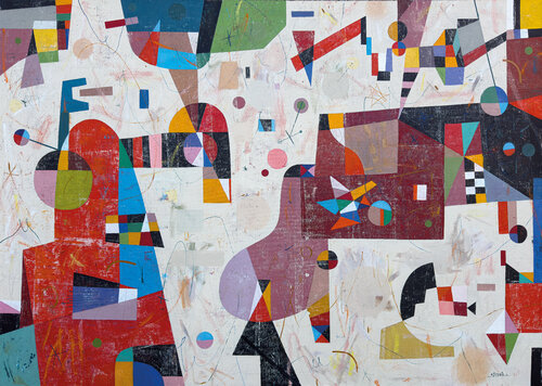 Where is my keys? by Peteris Lidaka, Painting for Sale on Singulart