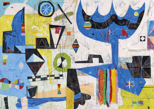 Big Paw by Peteris Lidaka, Painting for Sale on Singulart