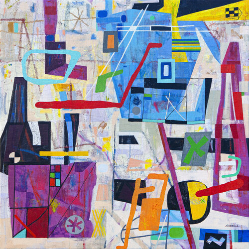 Unassembled bits and pieces van Peteris Lidaka, Schilderij te koop op Singulart