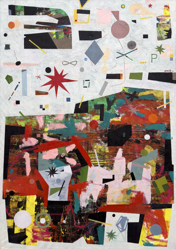 White night by Peteris Lidaka, Painting for Sale on Singulart