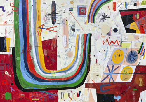 Cut a piece of rainbow Peteris Lidaka
