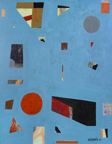 Birds&Sky by Peteris Lidaka, Painting for Sale on Singulart
