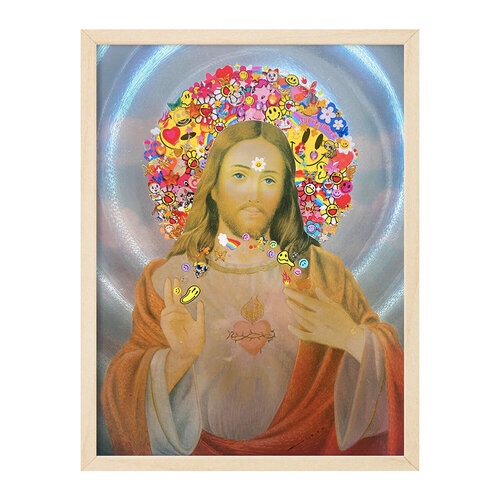 Muy Caliente Jesús by Launa Winship, 기타 매체 for Sale on Singulart