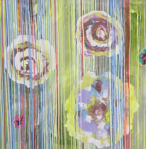 The Floats #6 van amanta christina, Schilderij te koop op Singulart