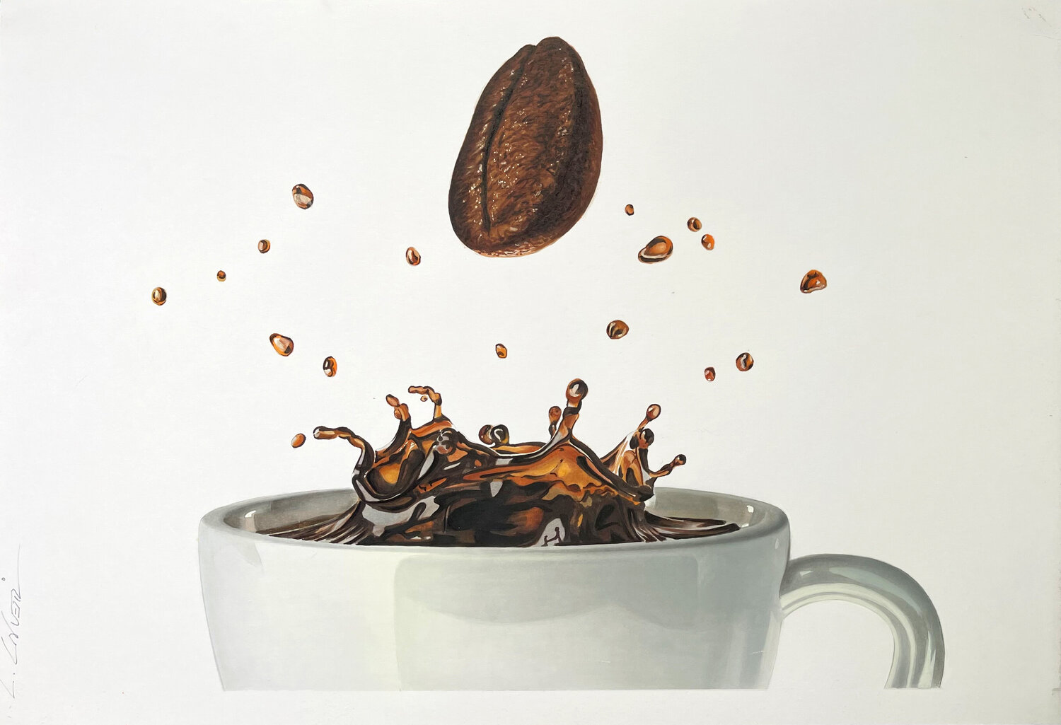 Coffee Splash Leonello Calvetti