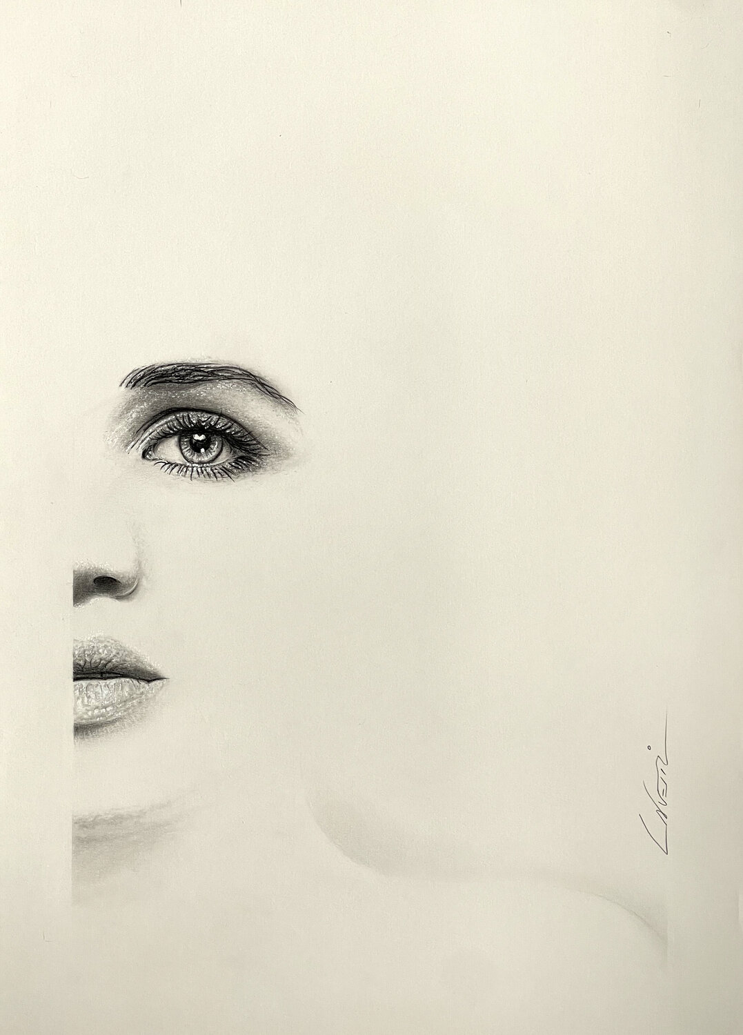 Her beautiful face Leonello Calvetti