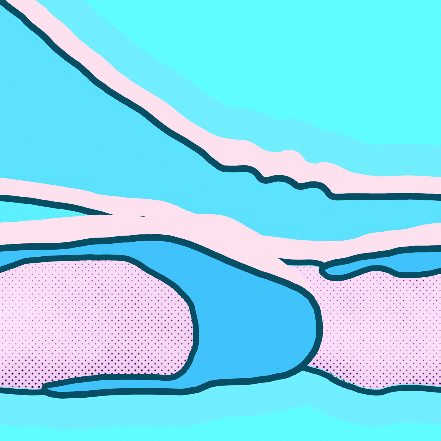 Sabrina aka Audrey Hepburn (Audrey Kathleen Ruston) door Kauli aka Christof  Kaul (2025) : Afdruk Giclée print op Papier - Singulart, image size:1500x1500