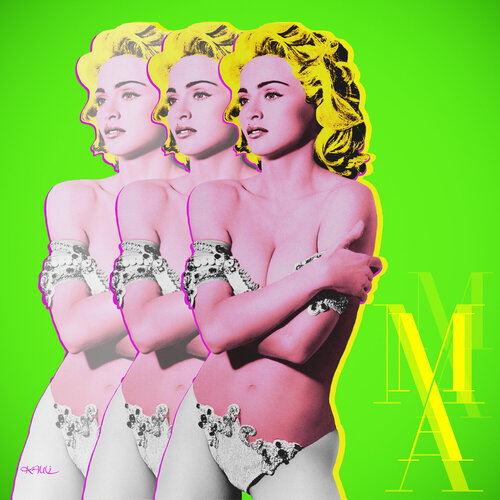 Madonna: Queen of Pop (Madonna Louise Ciccone) van Kauli aka Christof Kaul, Afdruk te koop op Singulart