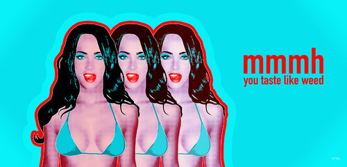 Megan Fox (Megan Denise Fox) by Kauli aka Christof Kaul, Print for Sale on Singulart