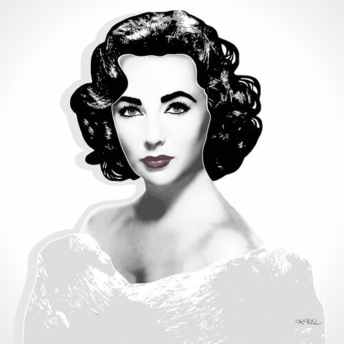 Liz: The Diva (Liz Taylor - Dame Elizabeth Rosemond Taylor) Kauli aka Christof Kaul