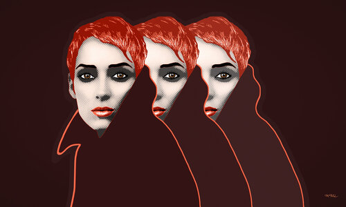 Winona (Winona Ryder - Winona Laura Horowitz) par Kauli aka Christof Kaul, Édition en vente sur Singulart