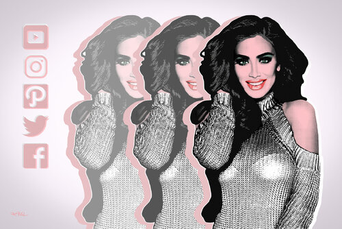 Huda Kattan (Huda Heidi Kattan) Kauli aka Christof Kaul