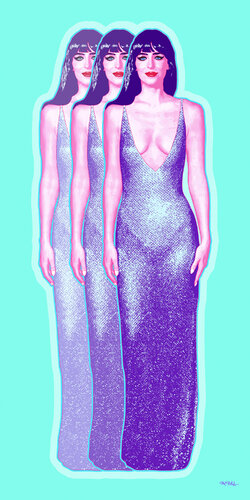 Joy (Dakota Mayi Johnson) par Kauli aka Christof Kaul, Édition en vente sur Singulart