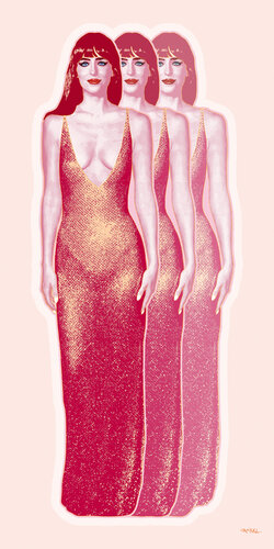 Charm (Dakota Mayi Johnson) par Kauli aka Christof Kaul, Édition en vente sur Singulart