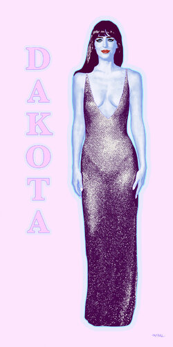 Dakota D (Dakota Mayi Johnson) by Kauli aka Christof Kaul, 版画 for Sale on Singulart