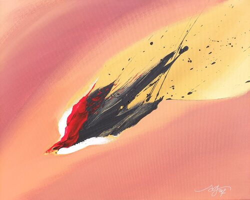 Jaillissement by Sylvie Graf, Painting for Sale on Singulart