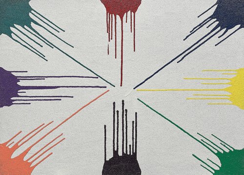 COLORS 1 di ALESSANDRA MERLI, Pittura in vendita su Singulart