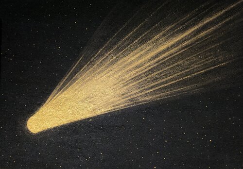 GALAXY by ALESSANDRA MERLI, Painting for Sale on Singulart