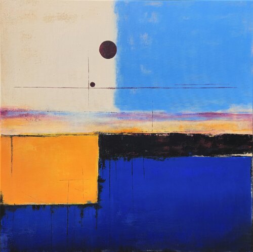 Never Destination van Albert Tison, Schilderij te koop op Singulart