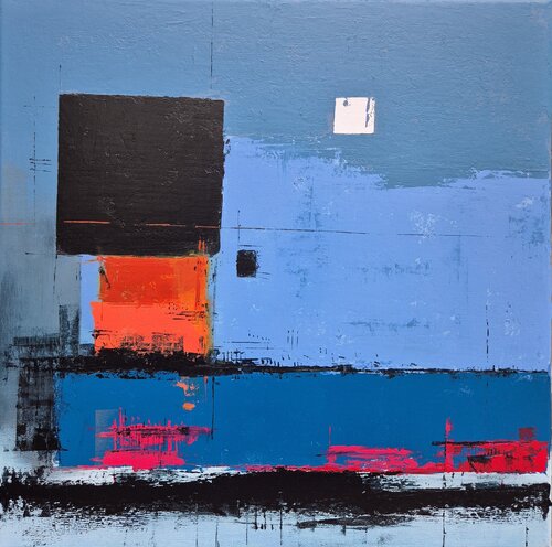 Full Moon van Albert Tison, Schilderij te koop op Singulart